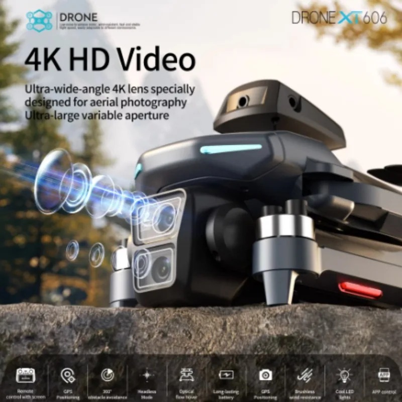 Lenovo XT606 GPS Drone Brushle - огляд і ціна Drone Gimbal Mount