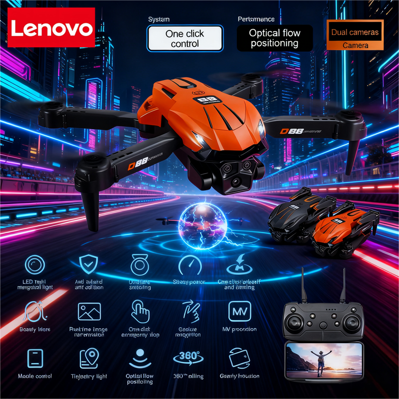 Lenovo D88 Drone 8K Aerial HD  - огляд і ціна Drone Gimbal Mount