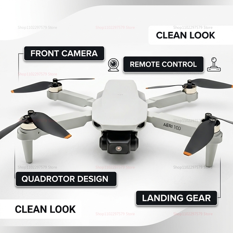 Mini Dronеs Aeri100 8K Profess - огляд і ціна Drone Gimbal Mount