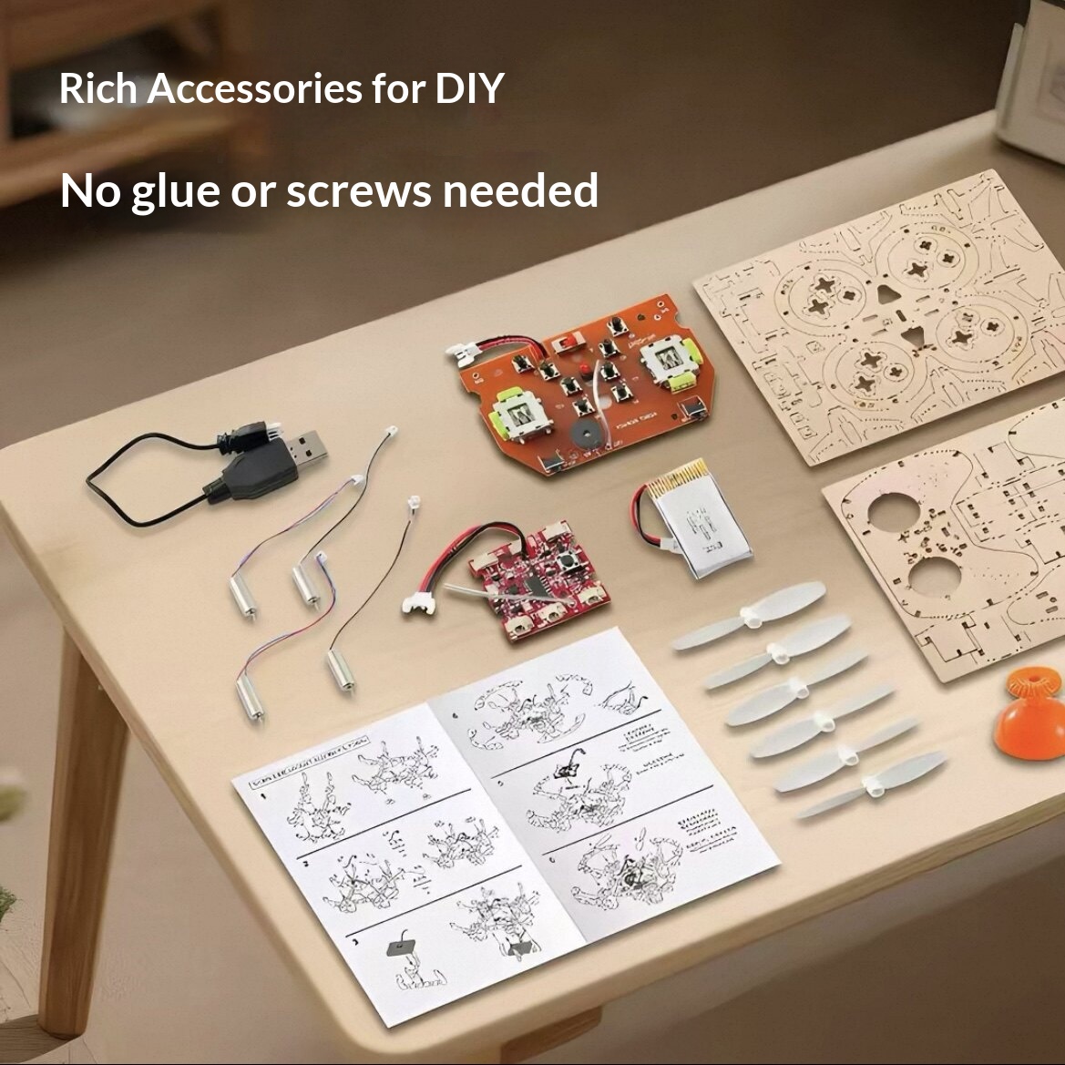 2026 New Wooden DIY Assembled  - огляд і ціна Drone Gimbal Controller