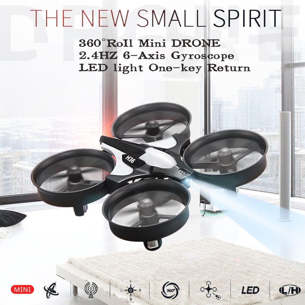JJRC H36 Mini Drone 2.4G 6-axi - огляд і ціна Drone Gimbal 3 Axis