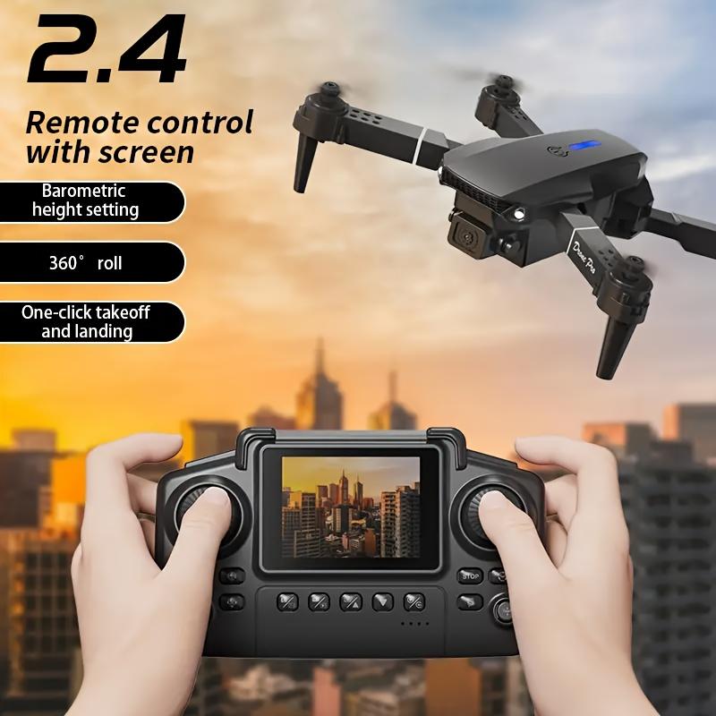 E88PRO Screen Controlled Versi - огляд і ціна Drone Gimbal Brushless