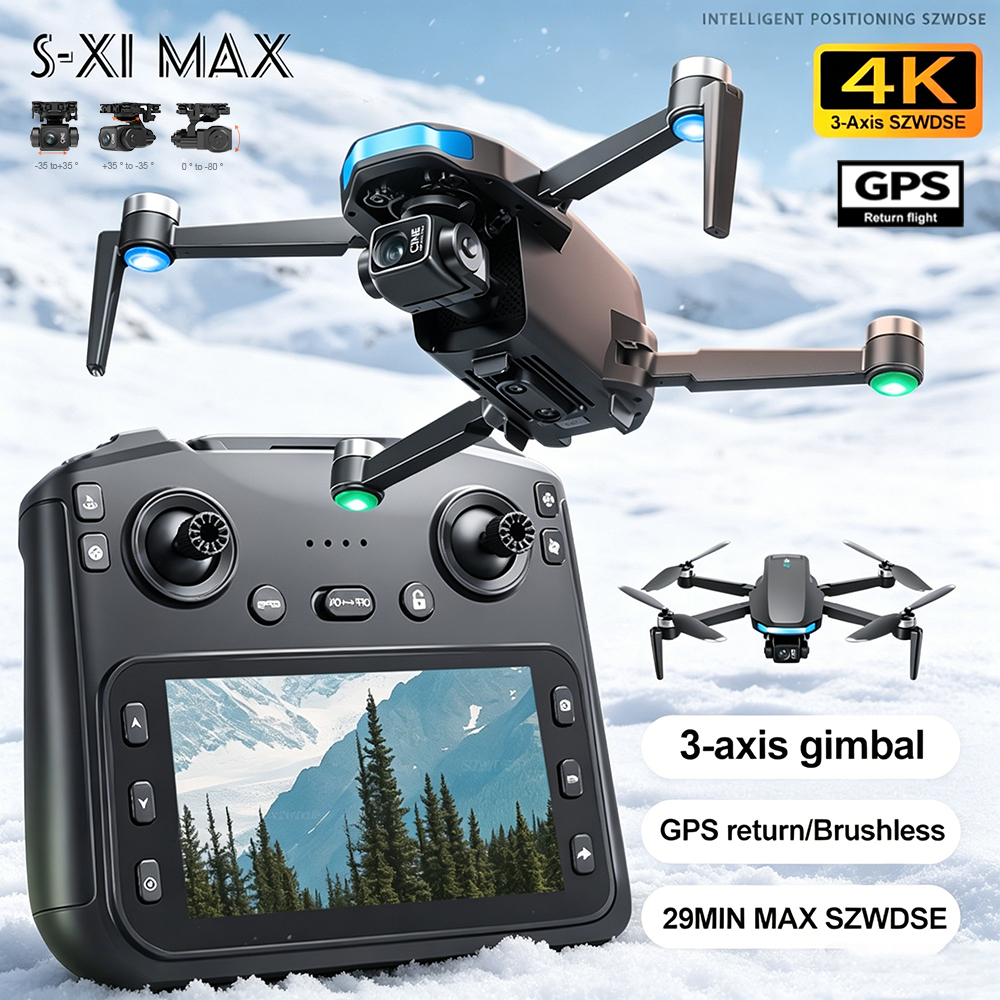 New S-X1 MAX Drone GPS 8K Prof - огляд і ціна Drone Gimbal Case