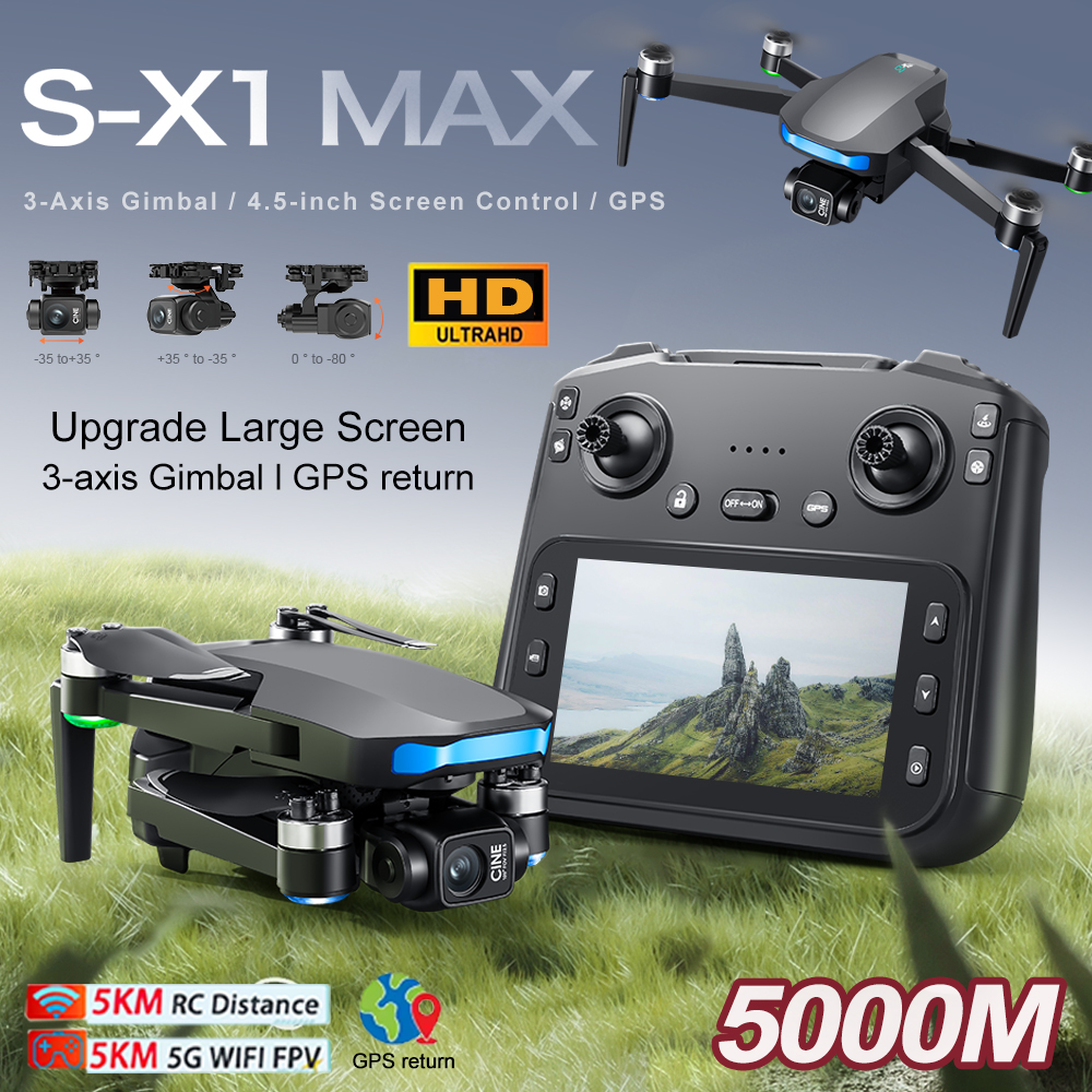 New S-X1 MAX Drone GPS 8K Prof - огляд і ціна Drone Gimbal Case